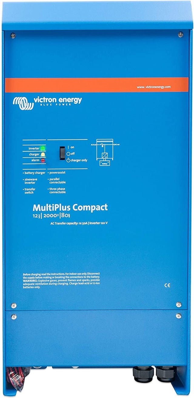 Victron Energy MultiPlus Inverter 2000 Watt 24 Volt & 50 Amp Battery  Charger